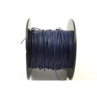 WAXED COTTON CORD 1MM NAVY BLUE